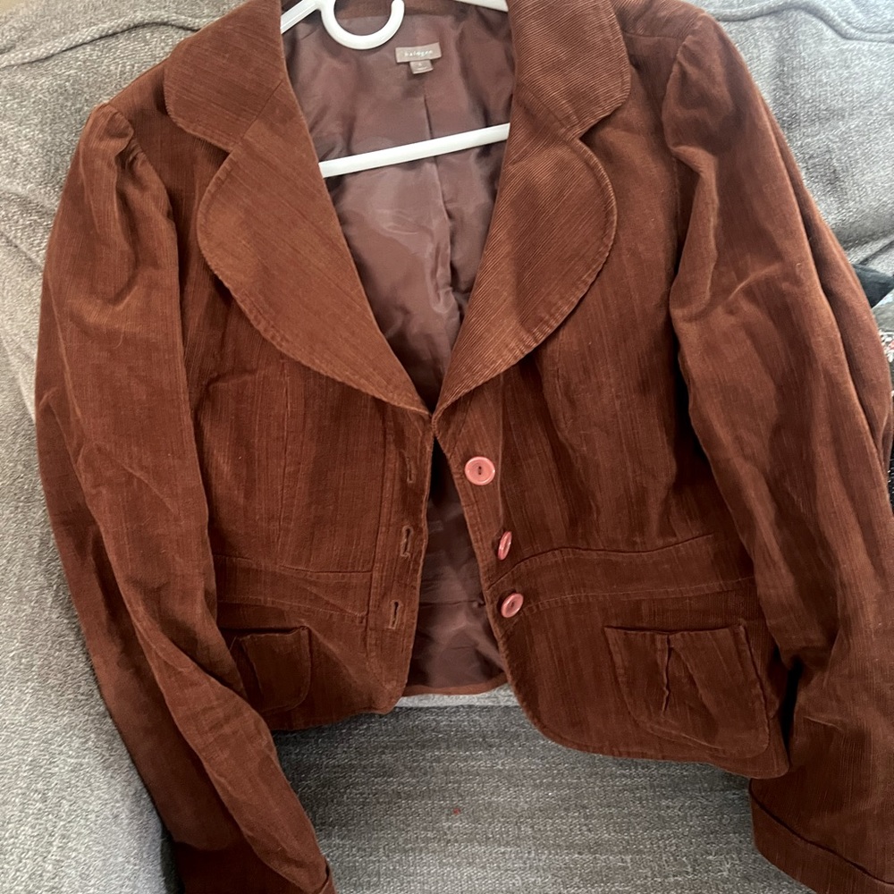 Corduroy brown jacket